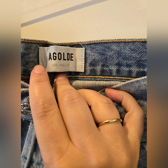 Agolde 90's Mid Rise Jean Size 23 - Picture 8 of 14